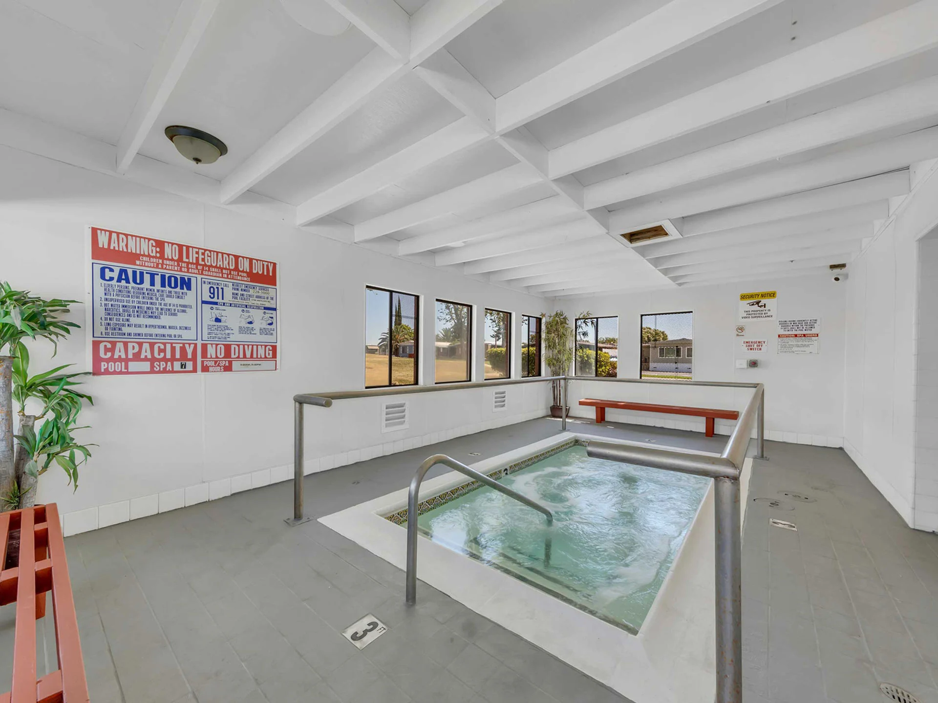 Meadowbrook Mobile Home Park's sparkling pool