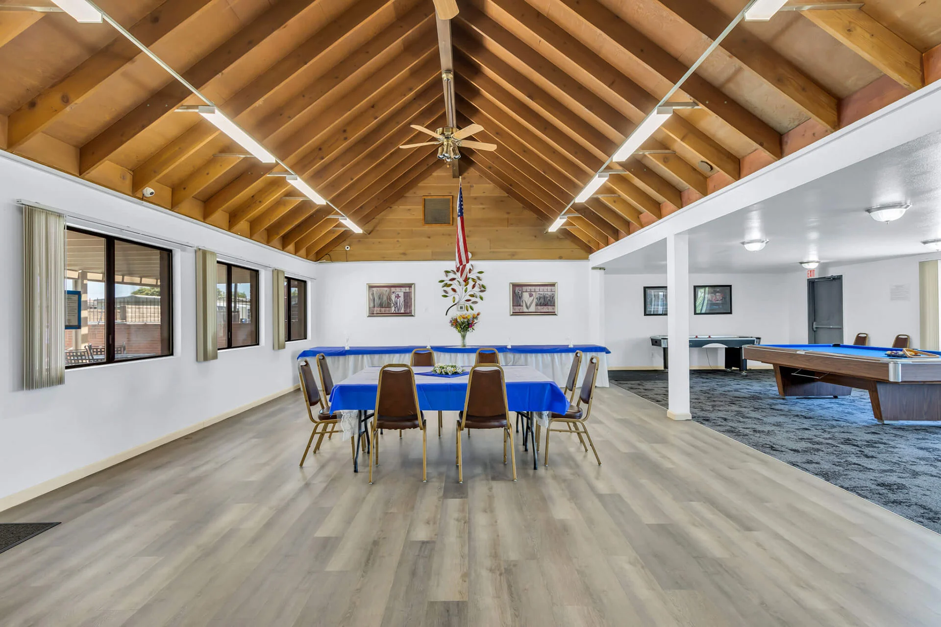 Clubhouse of Meadowbrook Mobile Home Park.